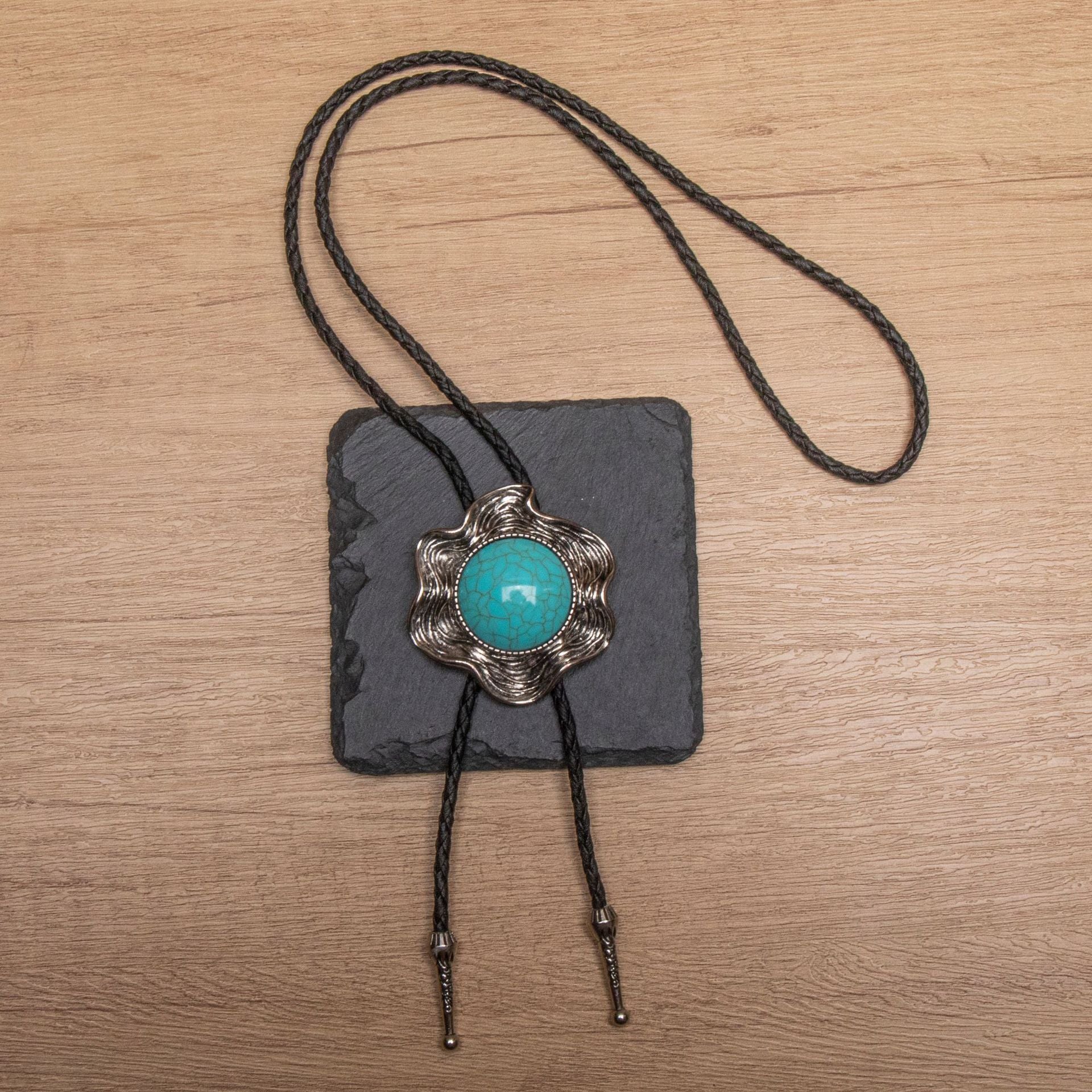 Wholesale  Retro Bolo Tie Collar Rope Long Y-Shaped Necklace